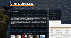 Desktop Screenshot of latrabjarg.com